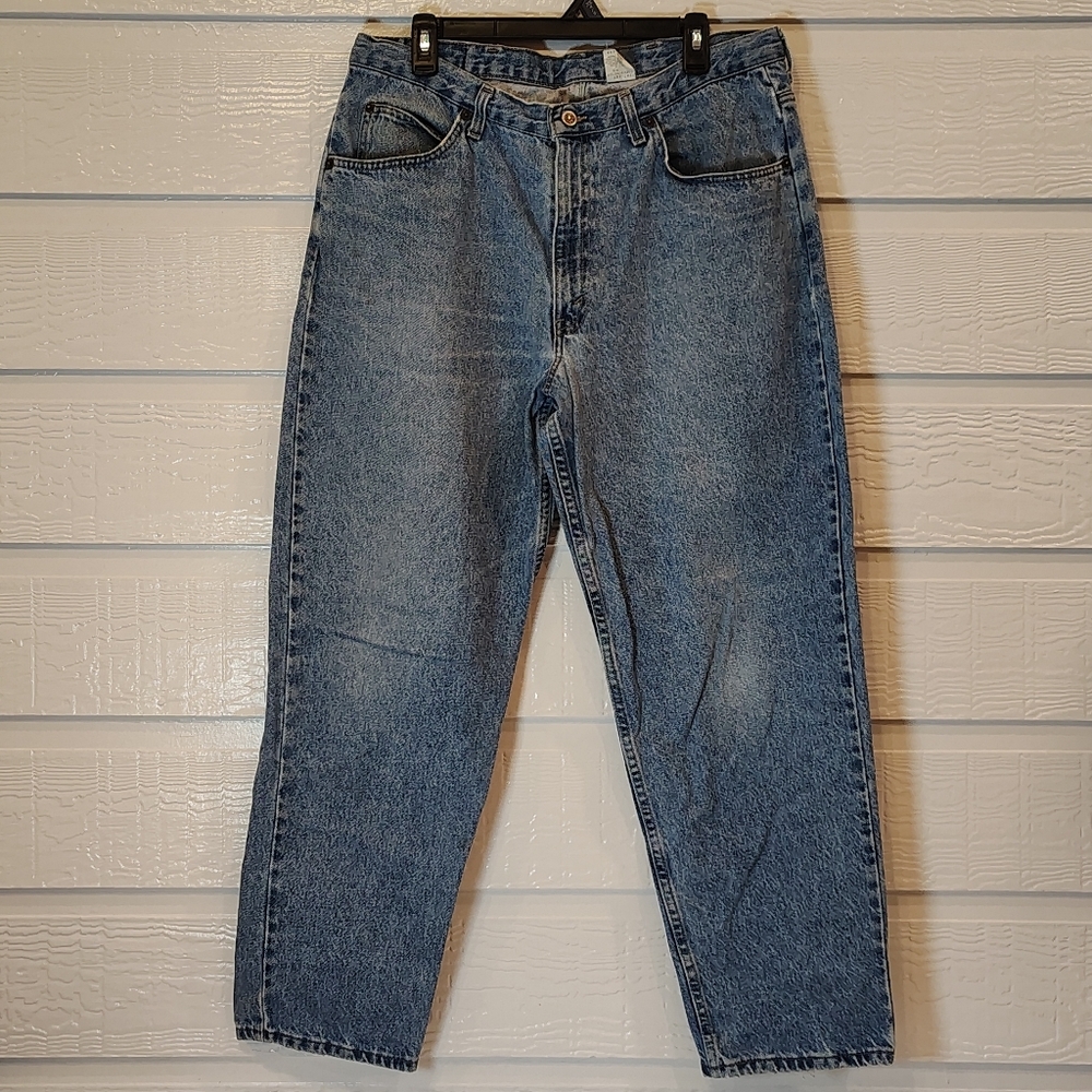 Vintage Brittania Jeans ~Men's Size 36x30 Blue Denim 100 % Cotton Jeans 80s 90s